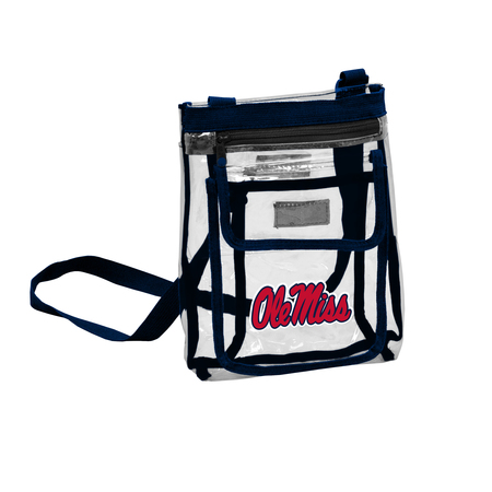 LOGO BRANDS Ole Miss Gameday Clear Crossbody 176-66P